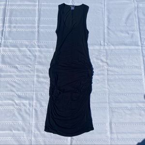 VENUS Black Tank Long Body-Con Dress